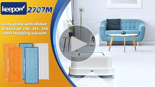 Amazon.com: KEEPOW Braava Jet 240 Mop Pads Compatible with